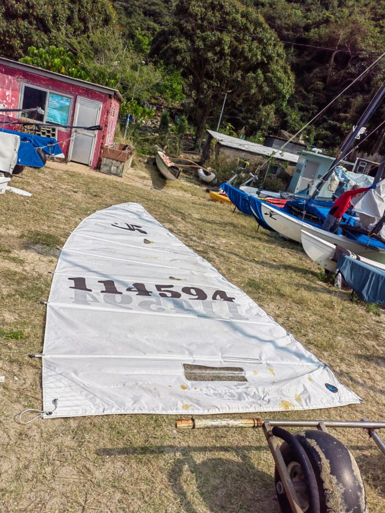 Jib and Main Hobie 16
